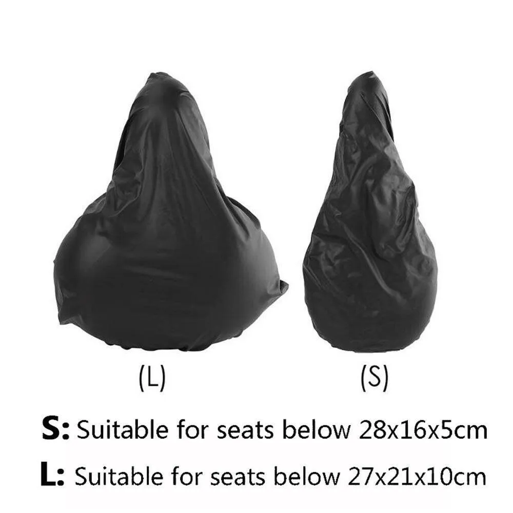 1pcs Bicycle Seat Rain Cover And Dust Resistant Bicycle Saddle Cover Bike Saddle Waterproof Protective Cover Outdoor Cycling
