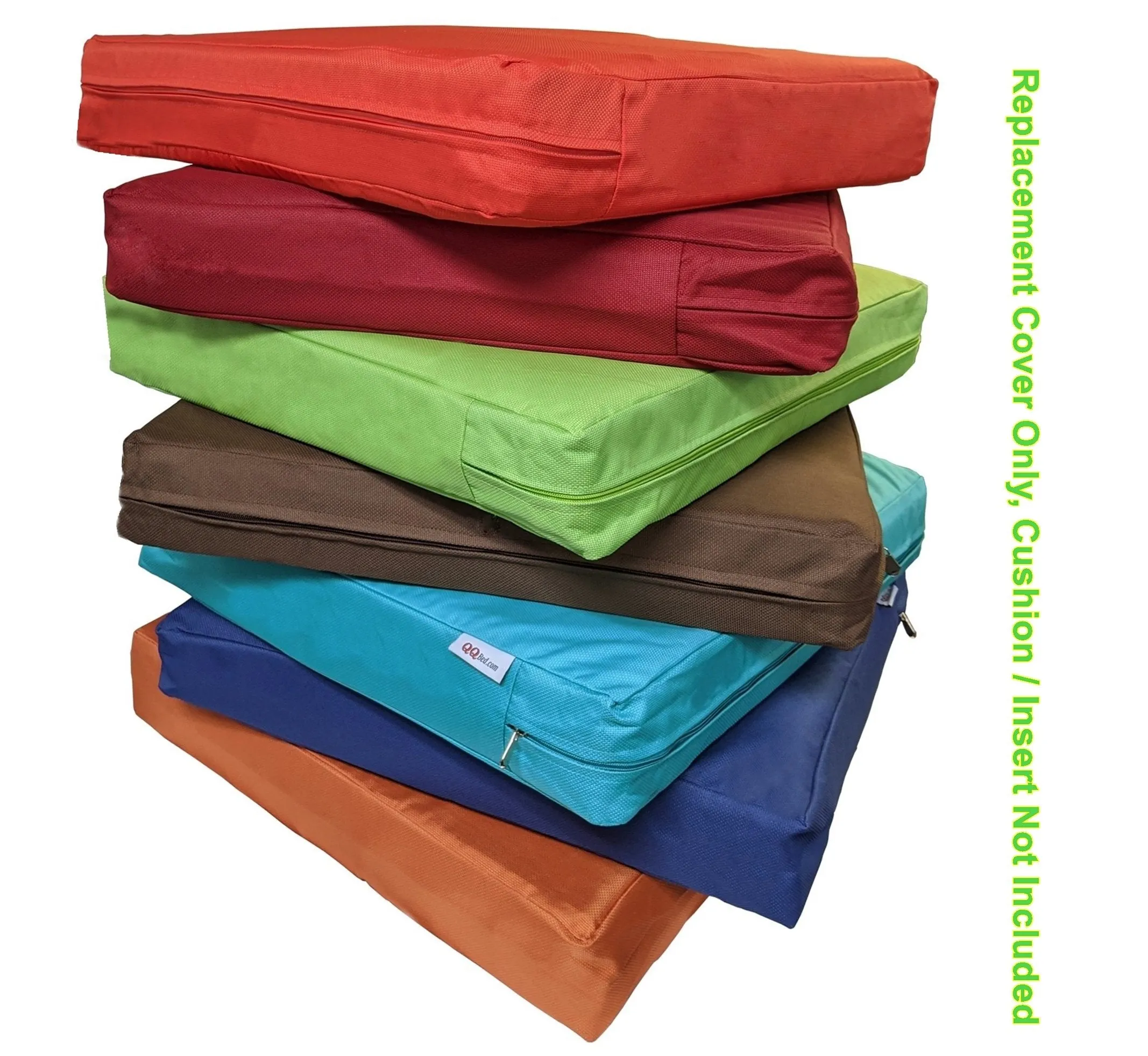 2 Pack Water-resistant Patio Cushion Cover (5 Sizes-Water-resistant Edition)
