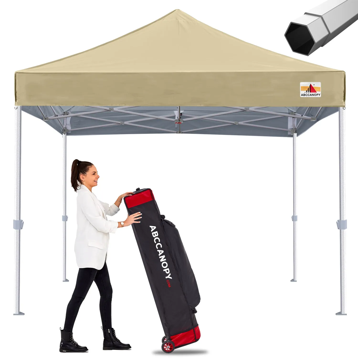 ABCCANOPY S2 Premium Heavy Duty 10x10/10x15/10x20 Pop Up Canopy Tent