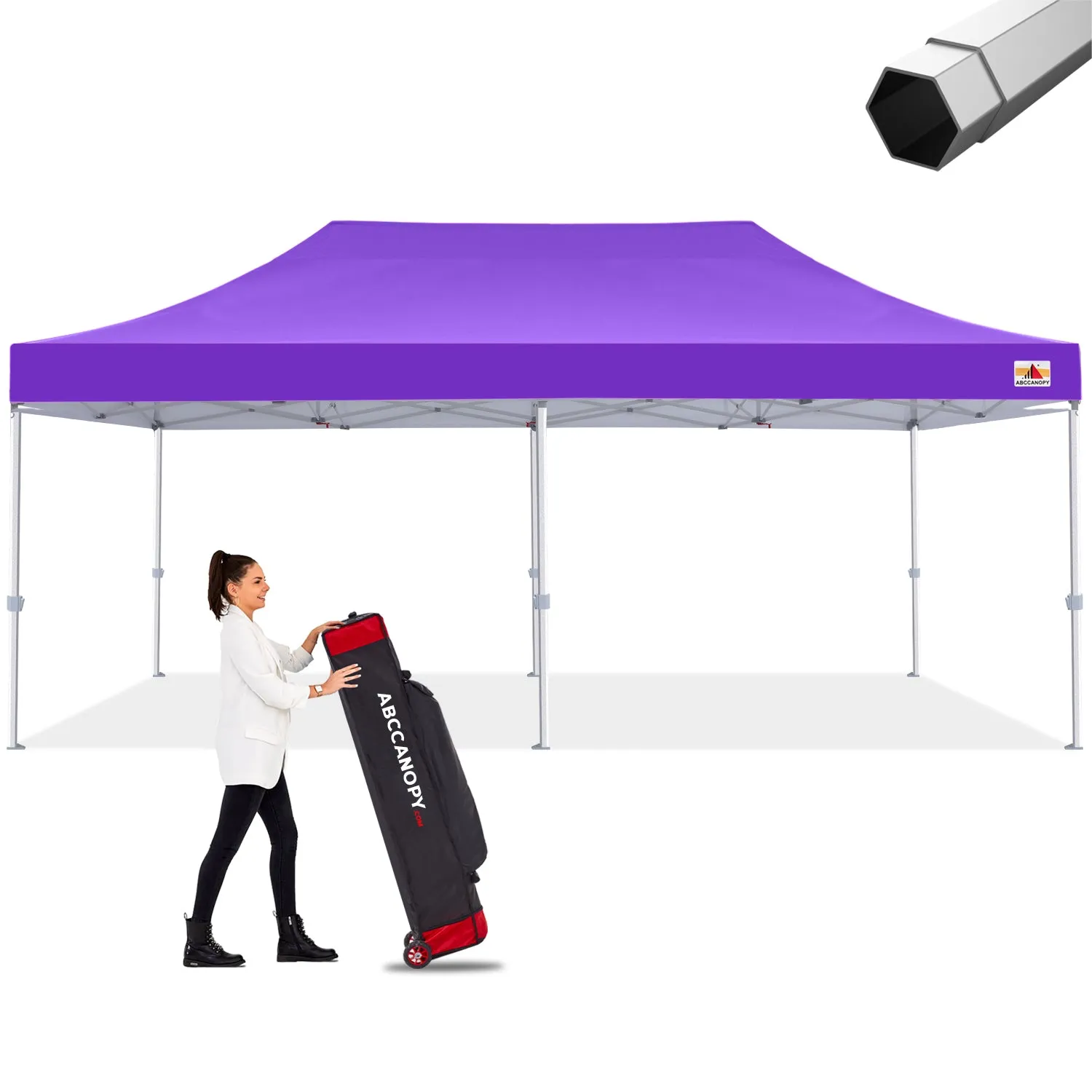 ABCCANOPY S2 Premium Heavy Duty 10x10/10x15/10x20 Pop Up Canopy Tent