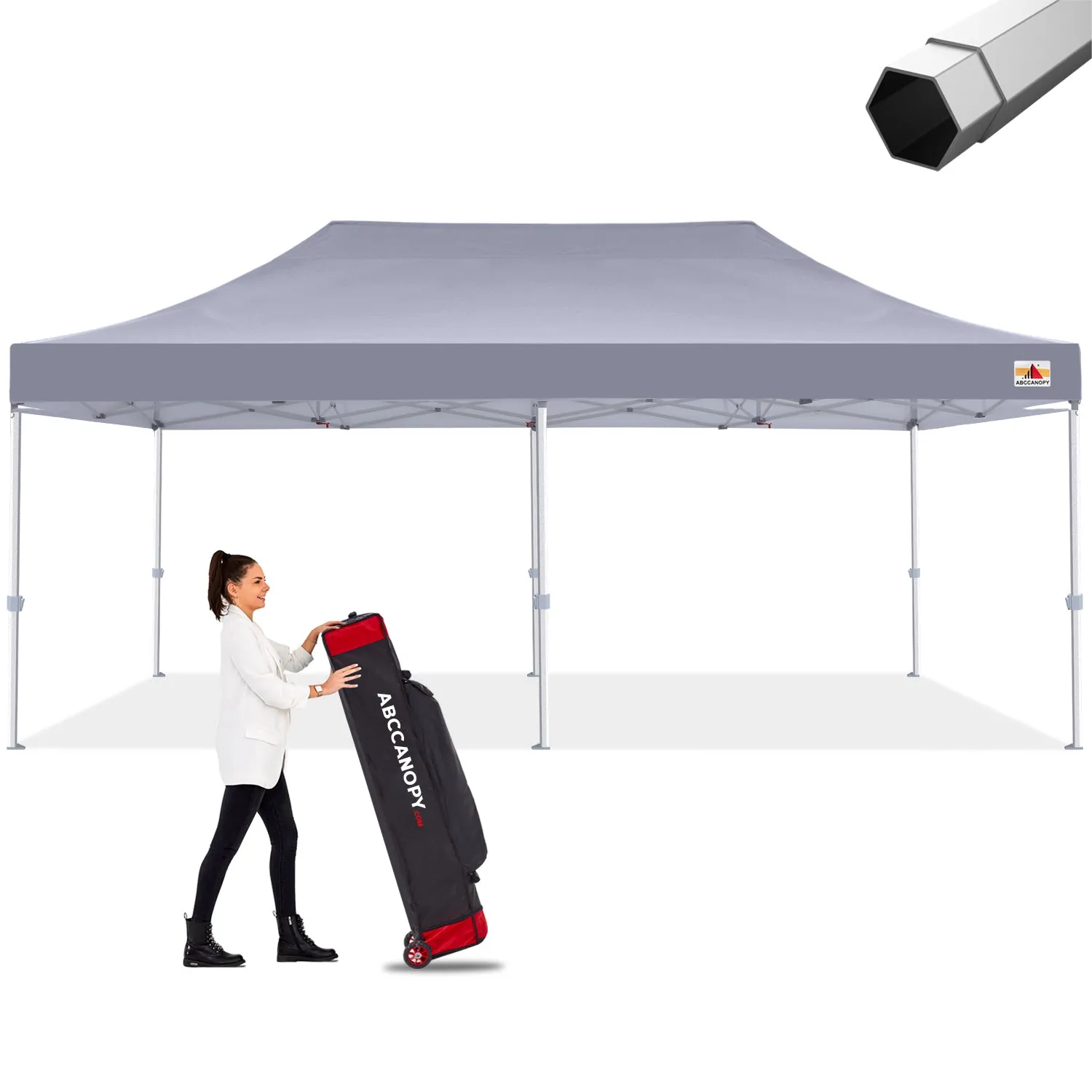 ABCCANOPY S2 Premium Heavy Duty 10x10/10x15/10x20 Pop Up Canopy Tent