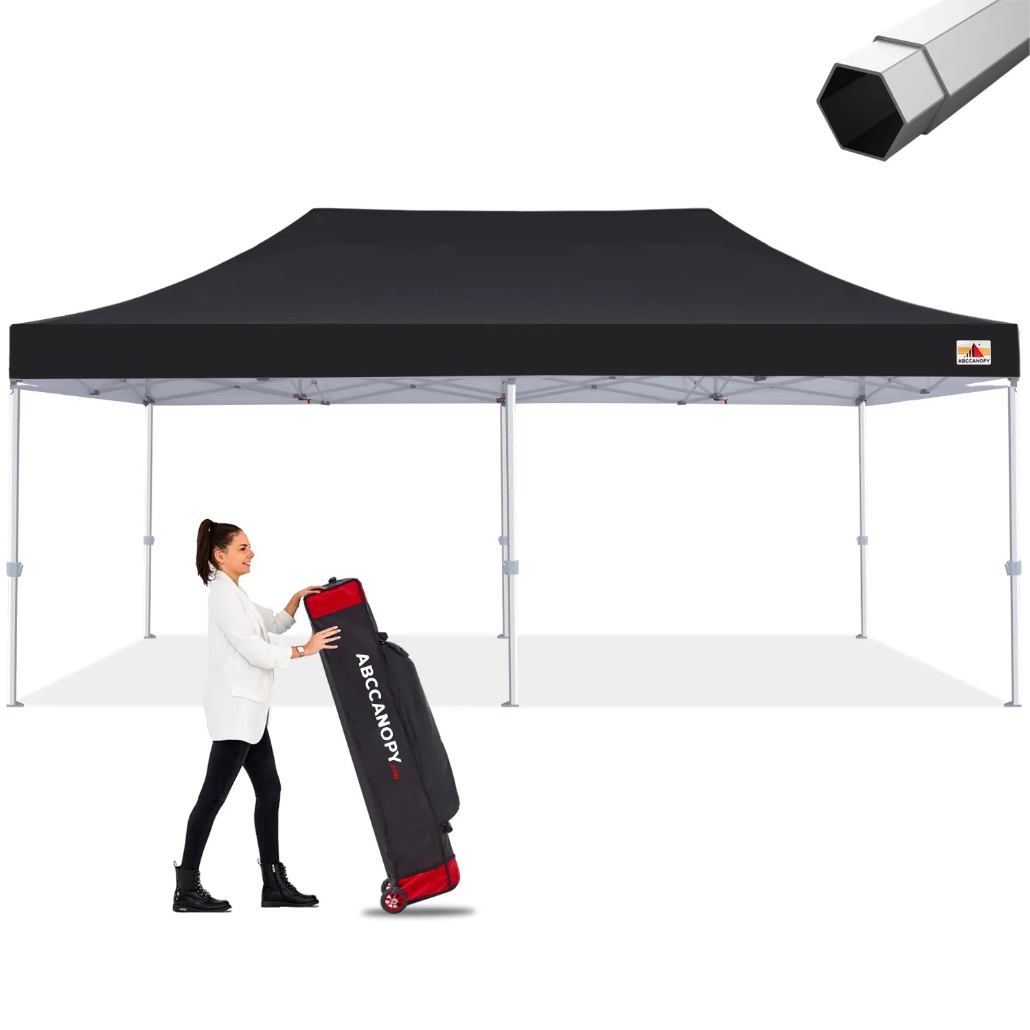ABCCANOPY S2 Premium Heavy Duty 10x10/10x15/10x20 Pop Up Canopy Tent