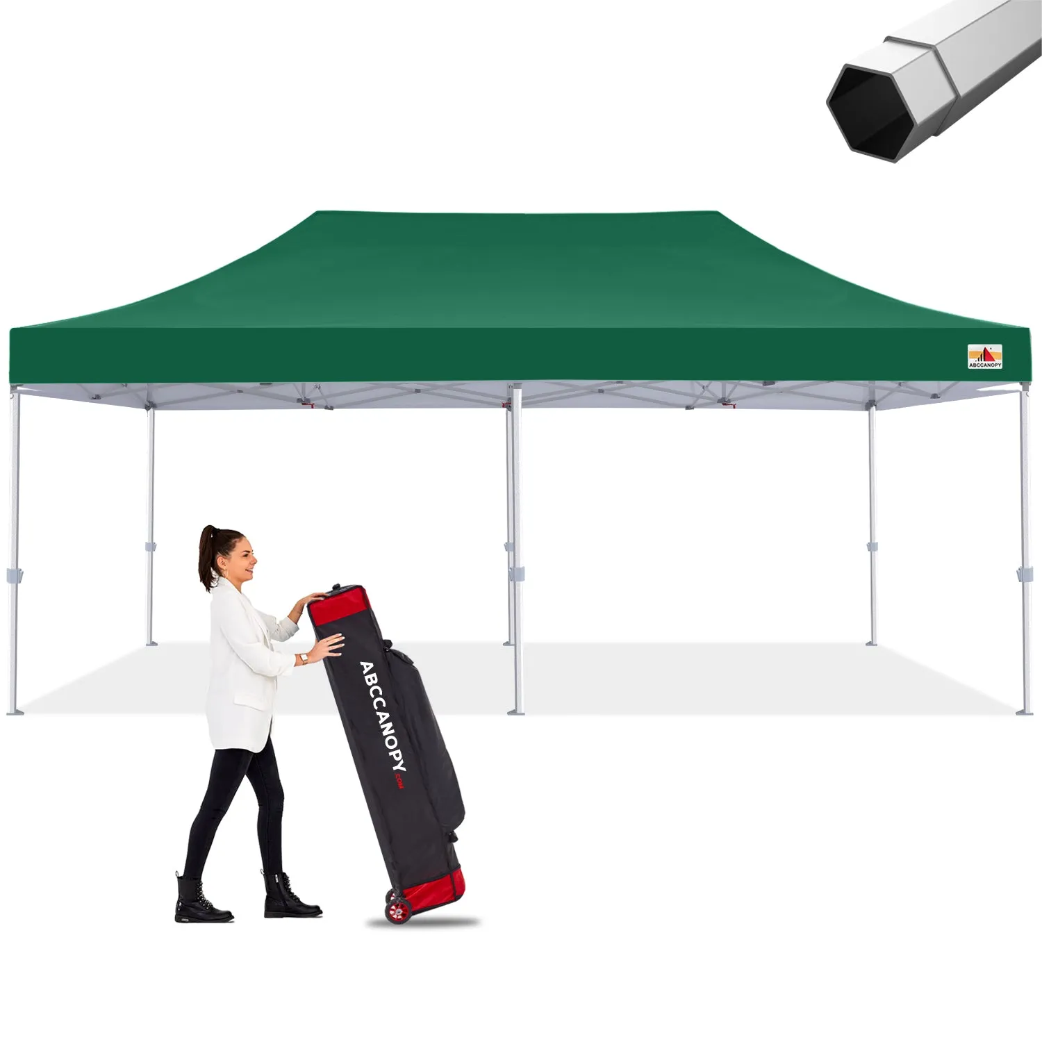 ABCCANOPY S2 Premium Heavy Duty 10x10/10x15/10x20 Pop Up Canopy Tent