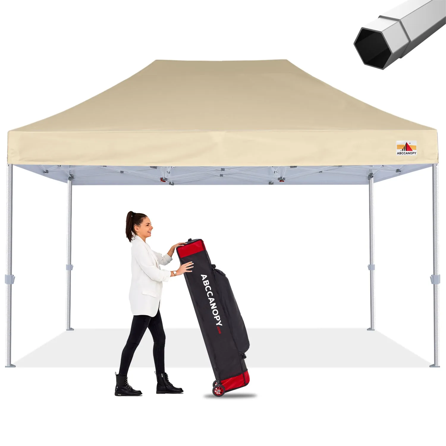 ABCCANOPY S2 Premium Heavy Duty 10x10/10x15/10x20 Pop Up Canopy Tent