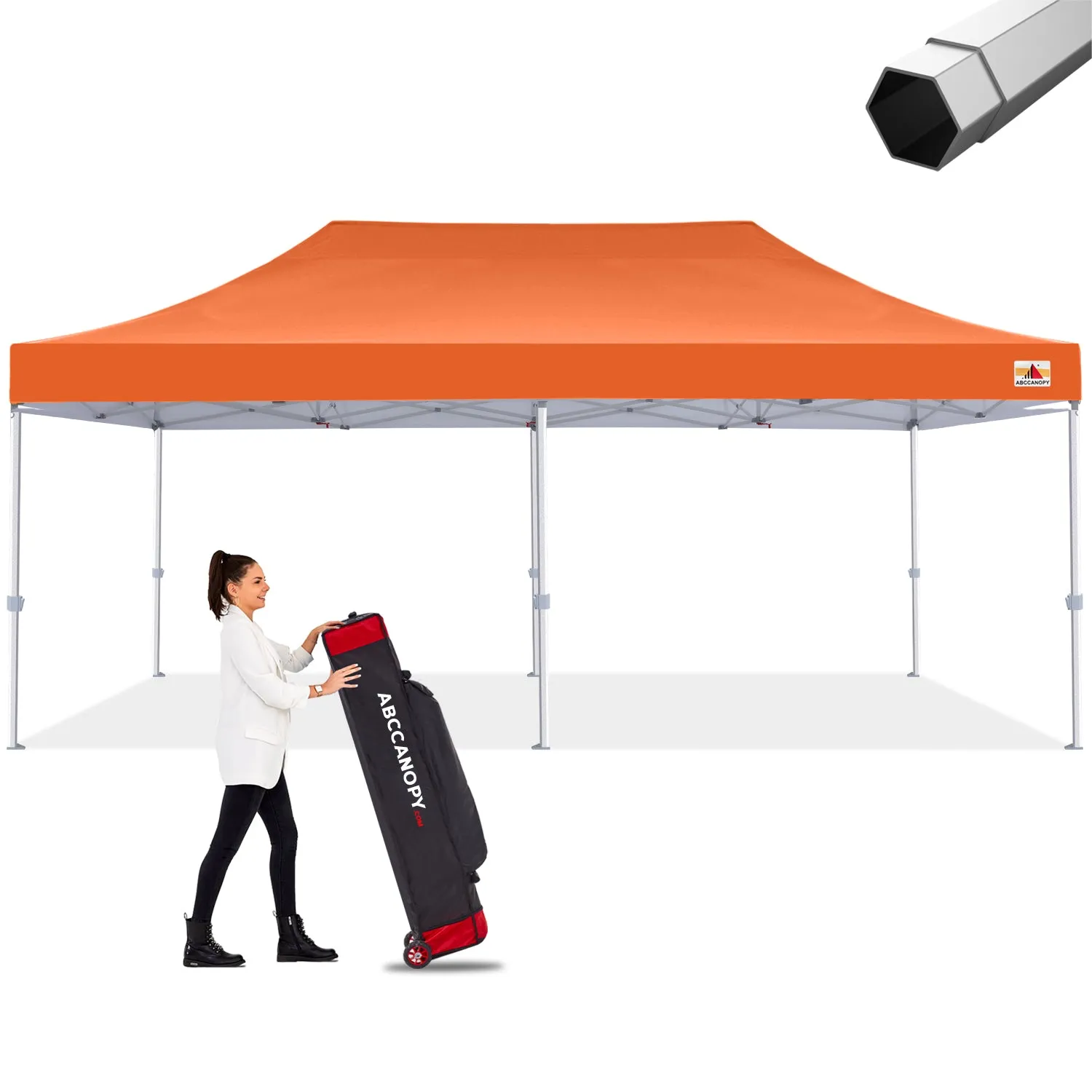 ABCCANOPY S2 Premium Heavy Duty 10x10/10x15/10x20 Pop Up Canopy Tent
