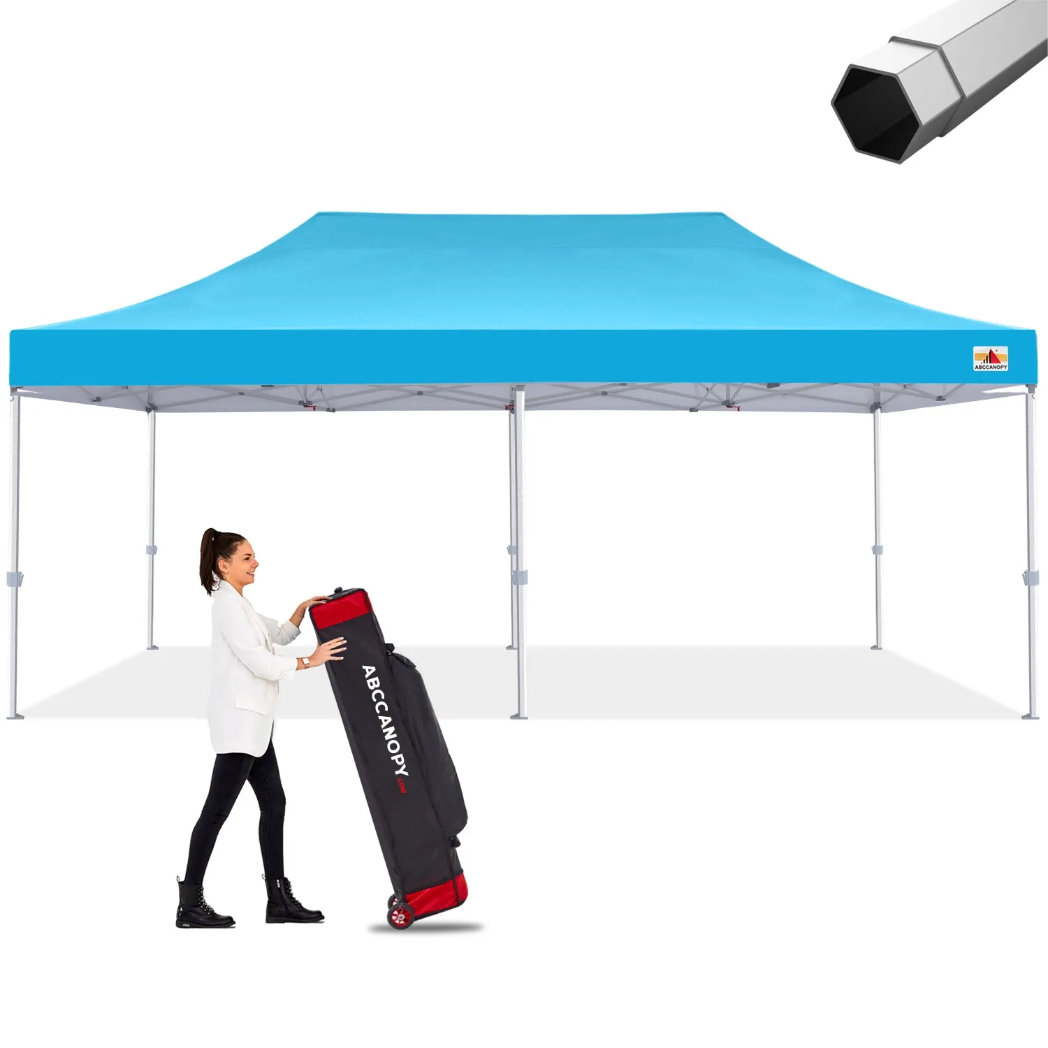ABCCANOPY S2 Premium Heavy Duty 10x10/10x15/10x20 Pop Up Canopy Tent