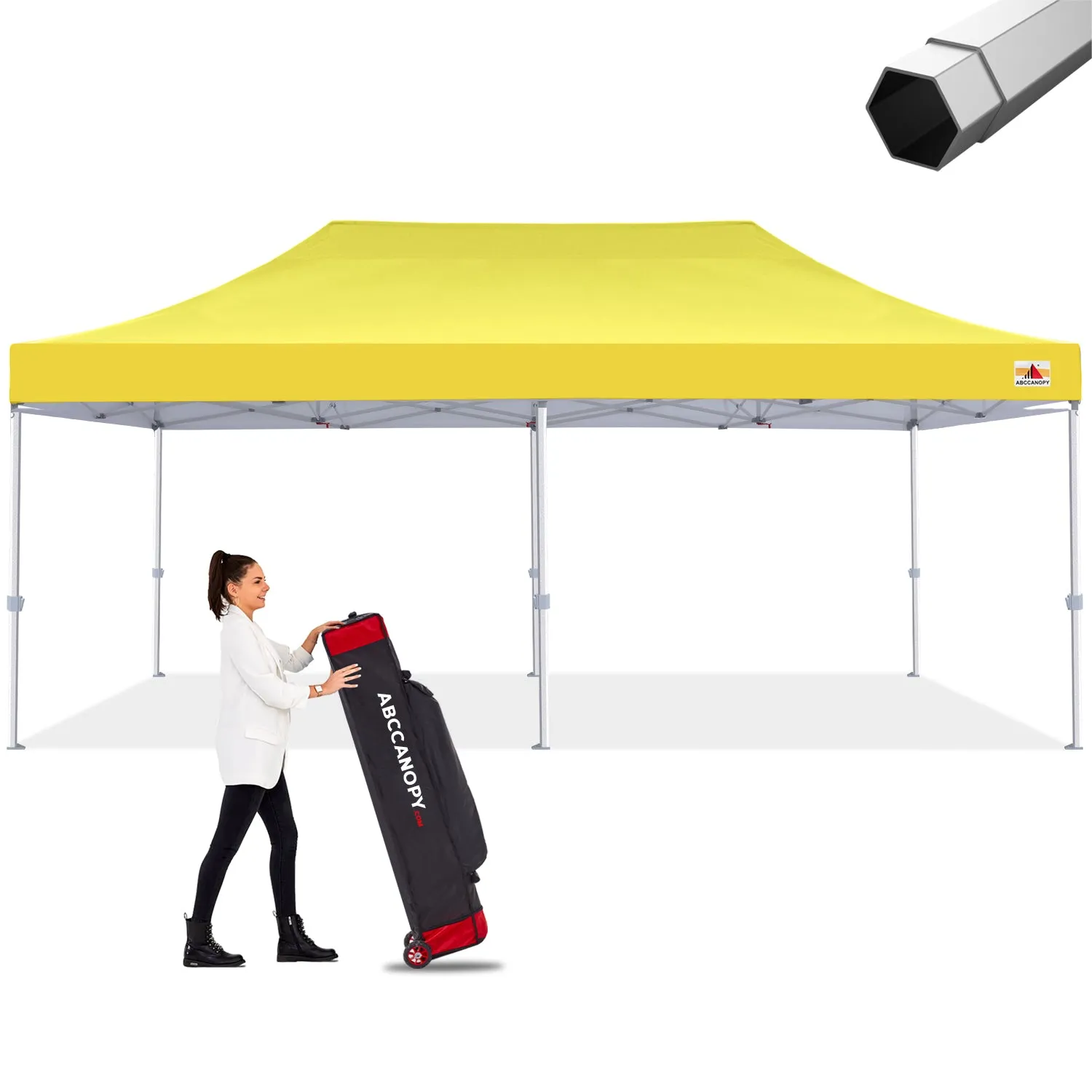 ABCCANOPY S2 Premium Heavy Duty 10x10/10x15/10x20 Pop Up Canopy Tent