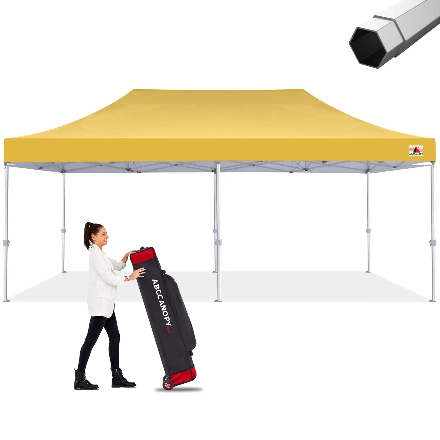 ABCCANOPY S2 Premium Heavy Duty 10x10/10x15/10x20 Pop Up Canopy Tent