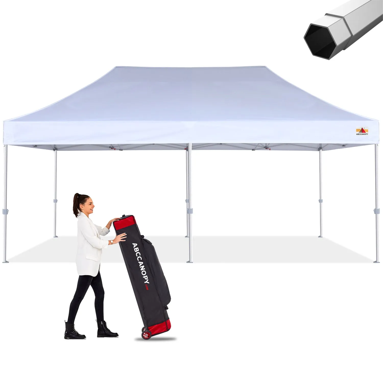 ABCCANOPY S2 Premium Heavy Duty 10x10/10x15/10x20 Pop Up Canopy Tent