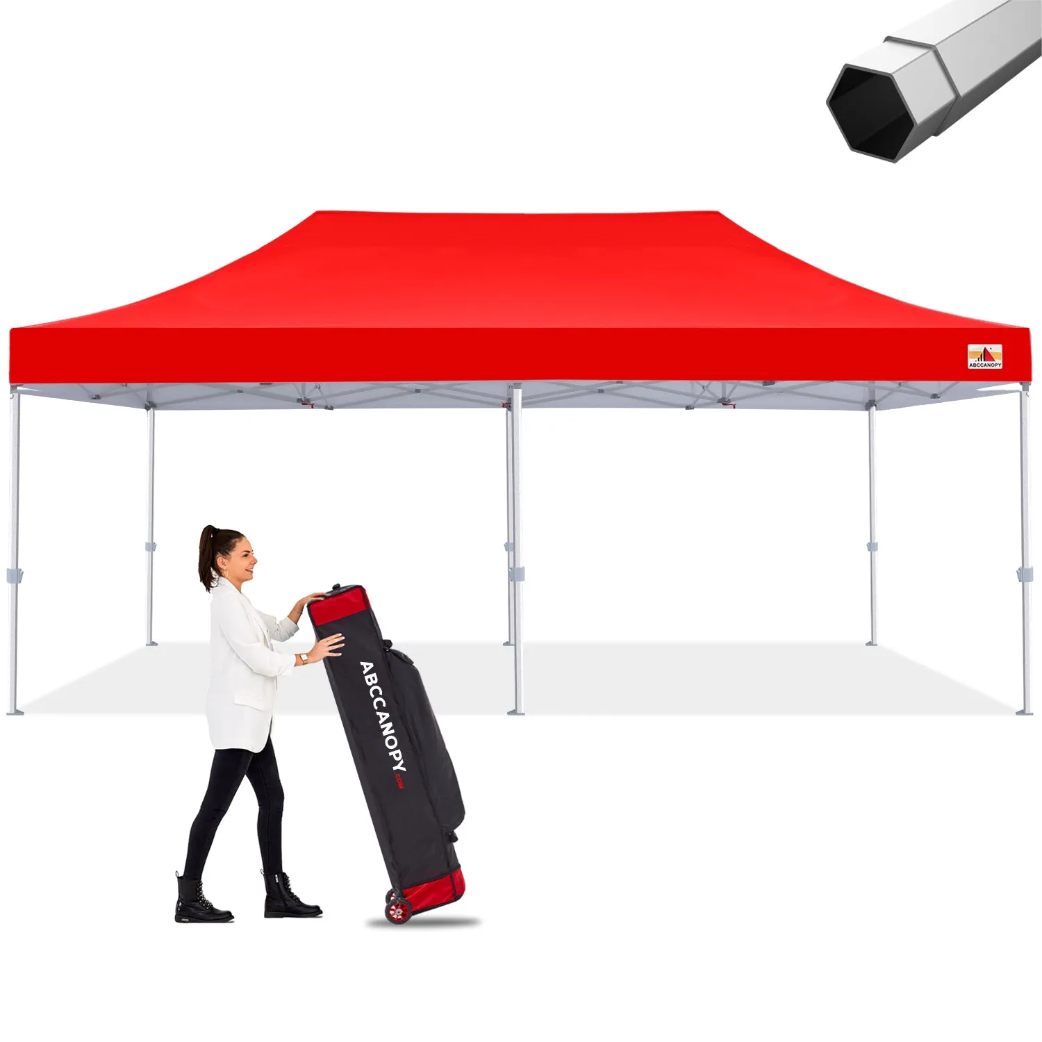 ABCCANOPY S2 Premium Heavy Duty 10x10/10x15/10x20 Pop Up Canopy Tent