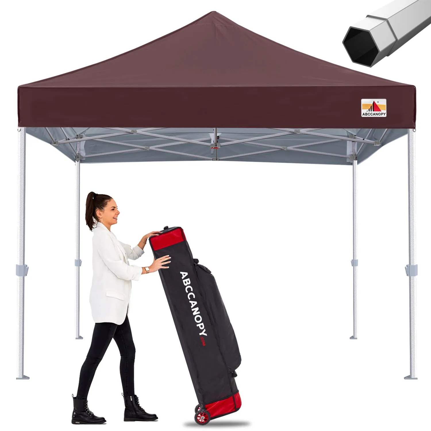 ABCCANOPY S2 Premium Heavy Duty 10x10/10x15/10x20 Pop Up Canopy Tent