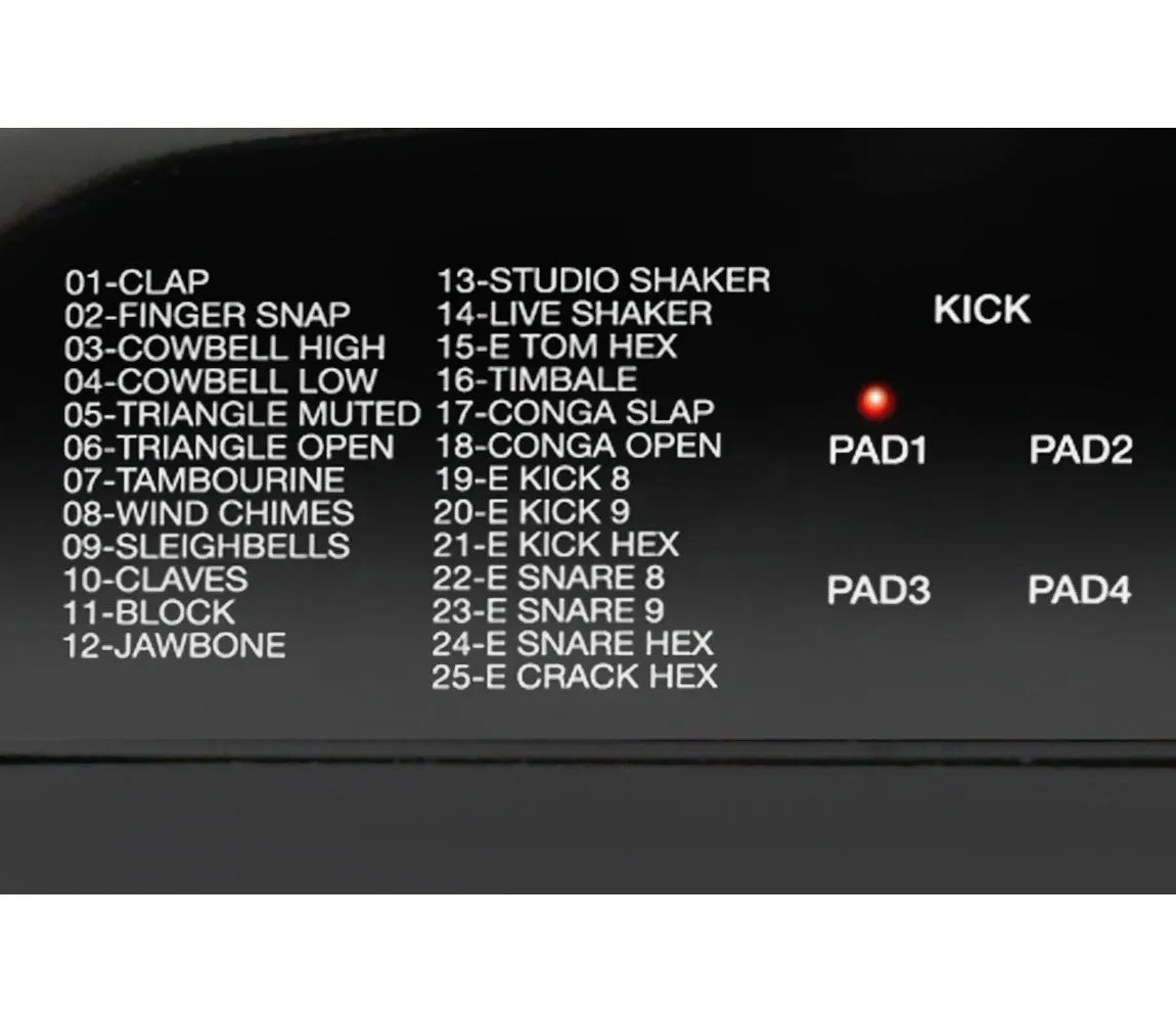 Alesis PercPad Compact Four Pad Percussion Instrument