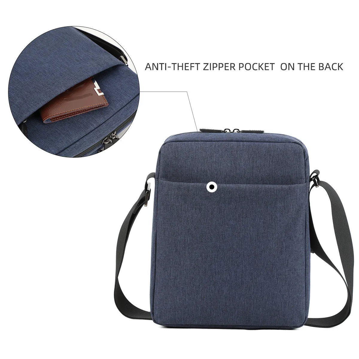 Aoking Sk1065 Casual Messenger Waterproof 3 In 1 Bag