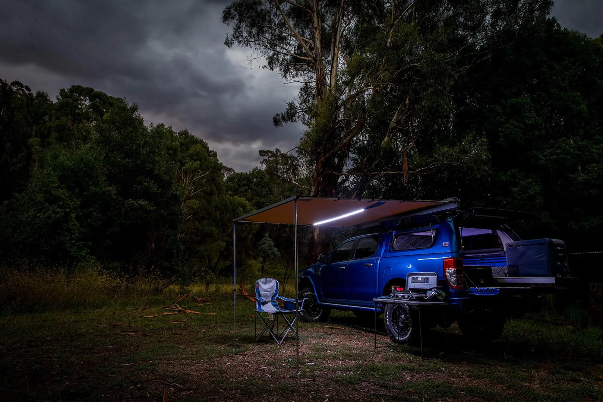 ARB 4X4 | Soft Case Awning With Light 2.0M (814409)