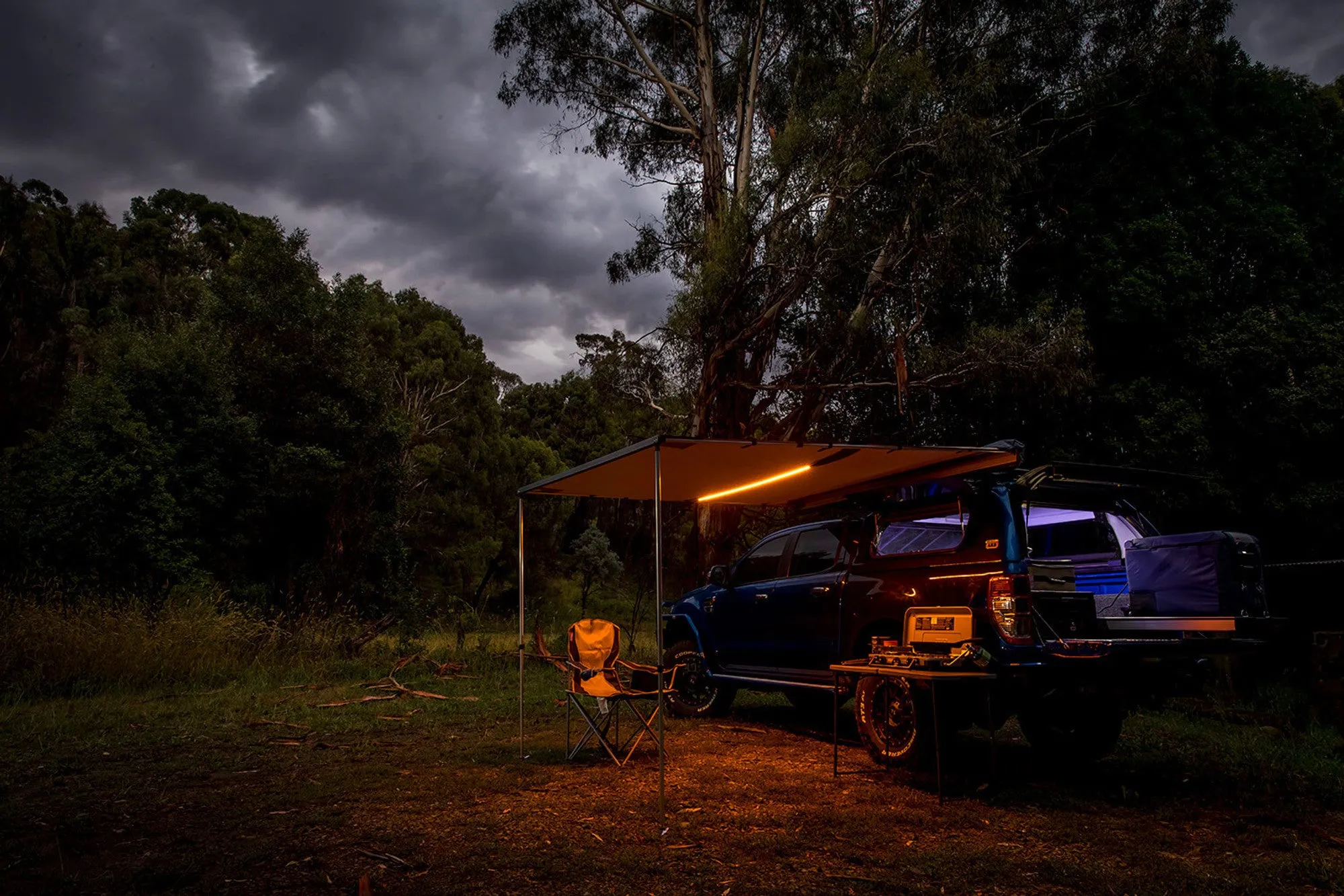 ARB 4X4 | Soft Case Awning With Light 2.0M (814409)