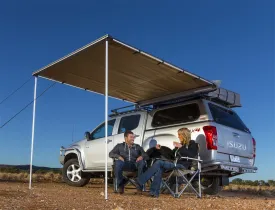 ARB 814409 Awning; 6.5FT x 8.2FT; Light Installed;