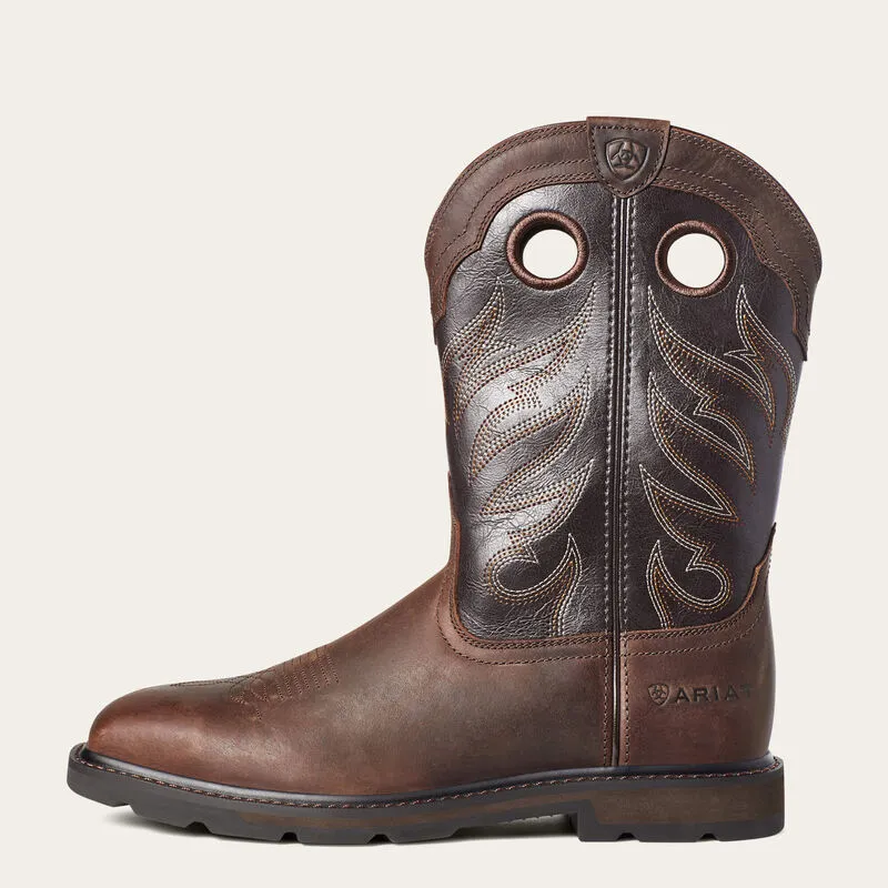 Ariat Men's Groundwork 11" EH Slip Resistant Western Boot