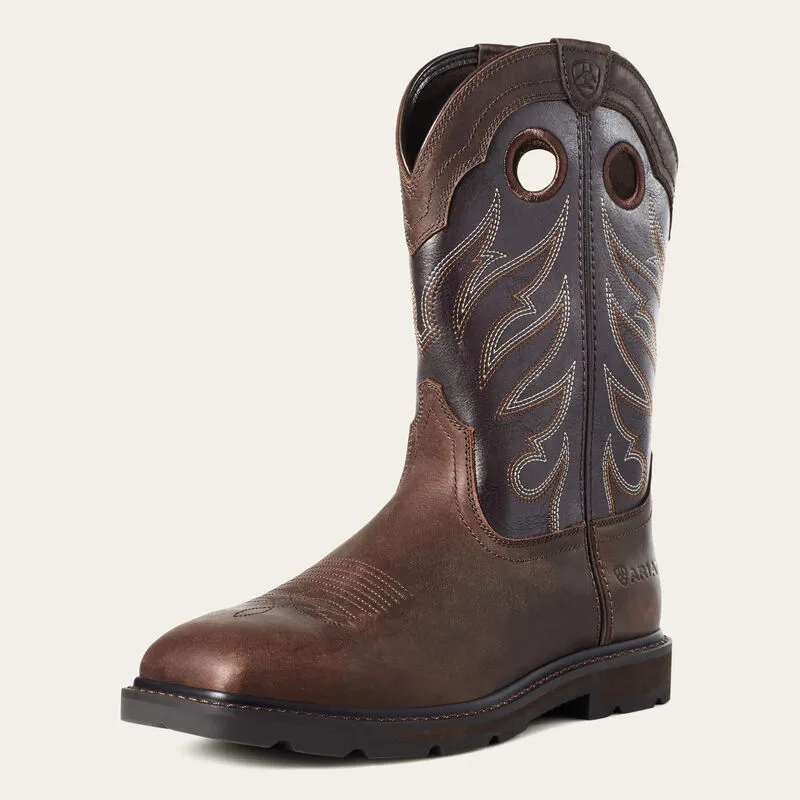 Ariat Men's Groundwork 11" EH Slip Resistant Western Boot