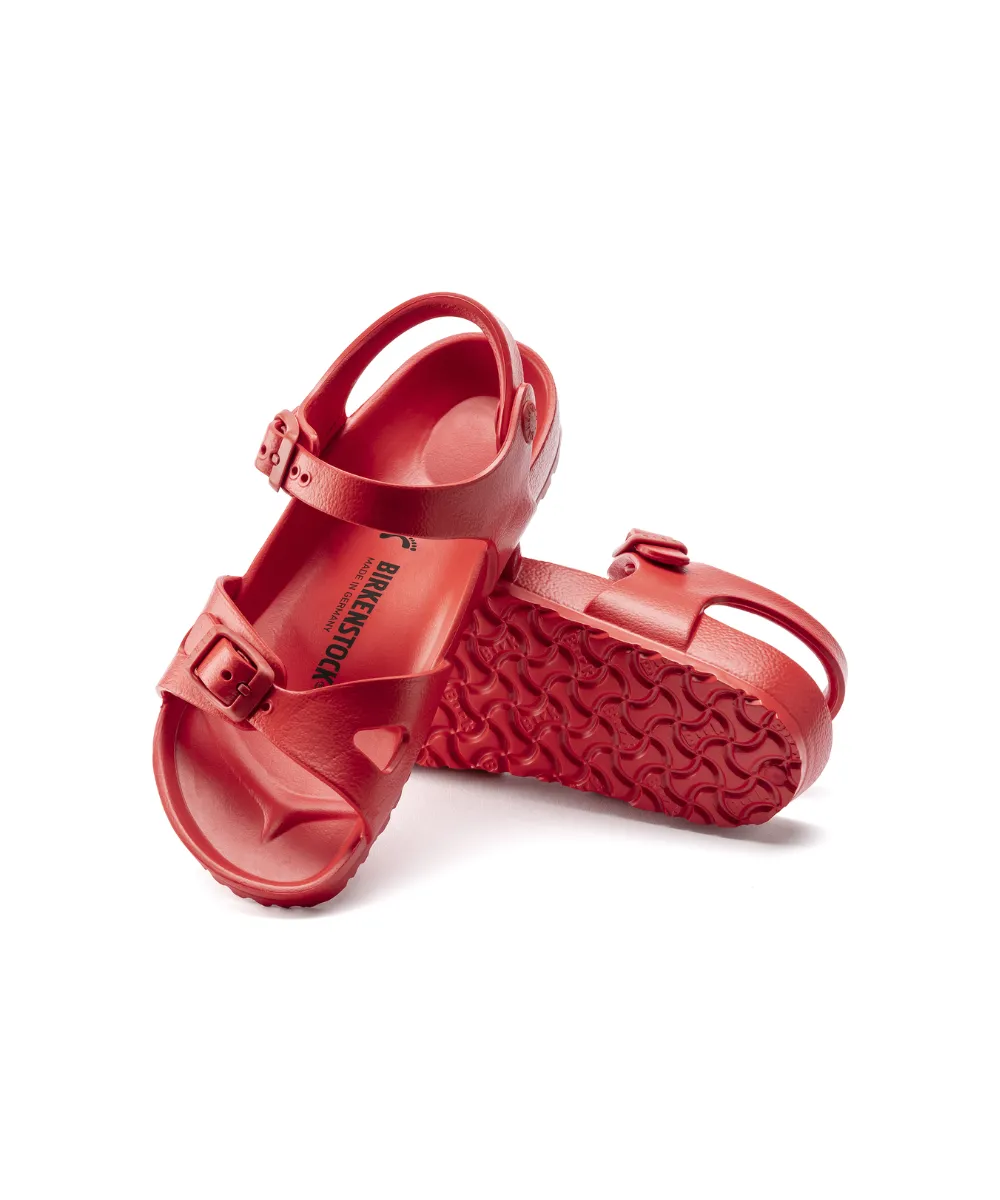 BIRKENSTOCK RIO KIDS IN RED