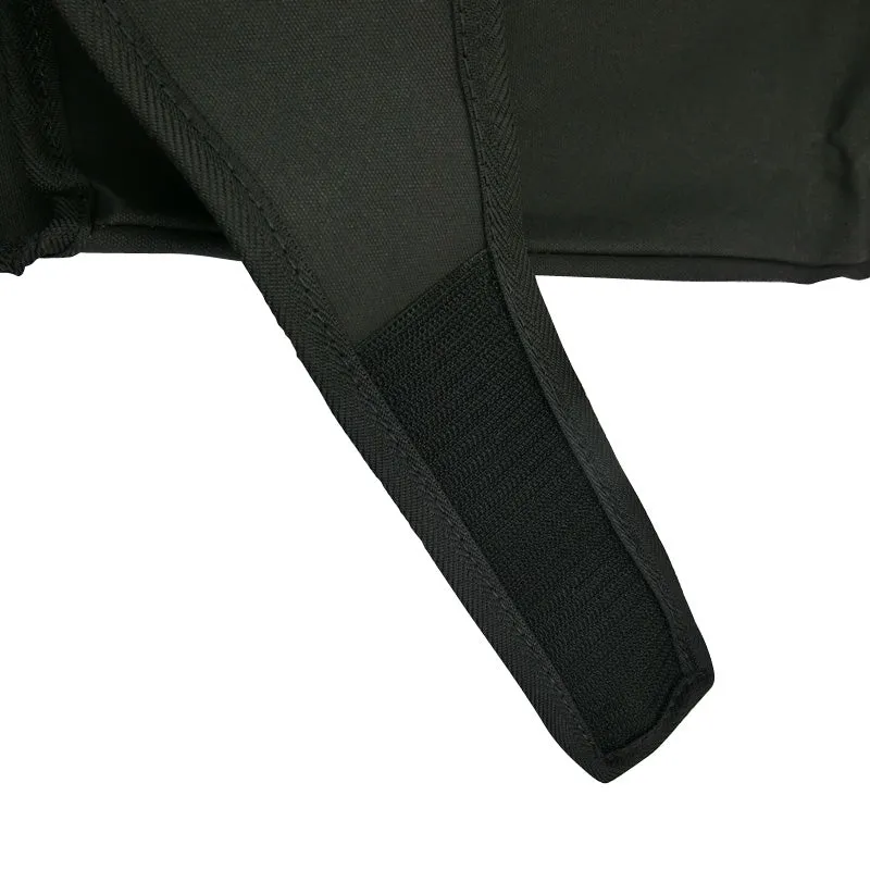 Black Duck Canvas Seat Covers Grammer MSG12 and MSG 20 seats with Short Back Black
