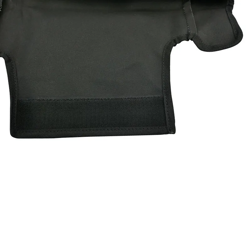 Black Duck Canvas Seat Covers Grammer MSG12 and MSG 20 seats with Short Back Black