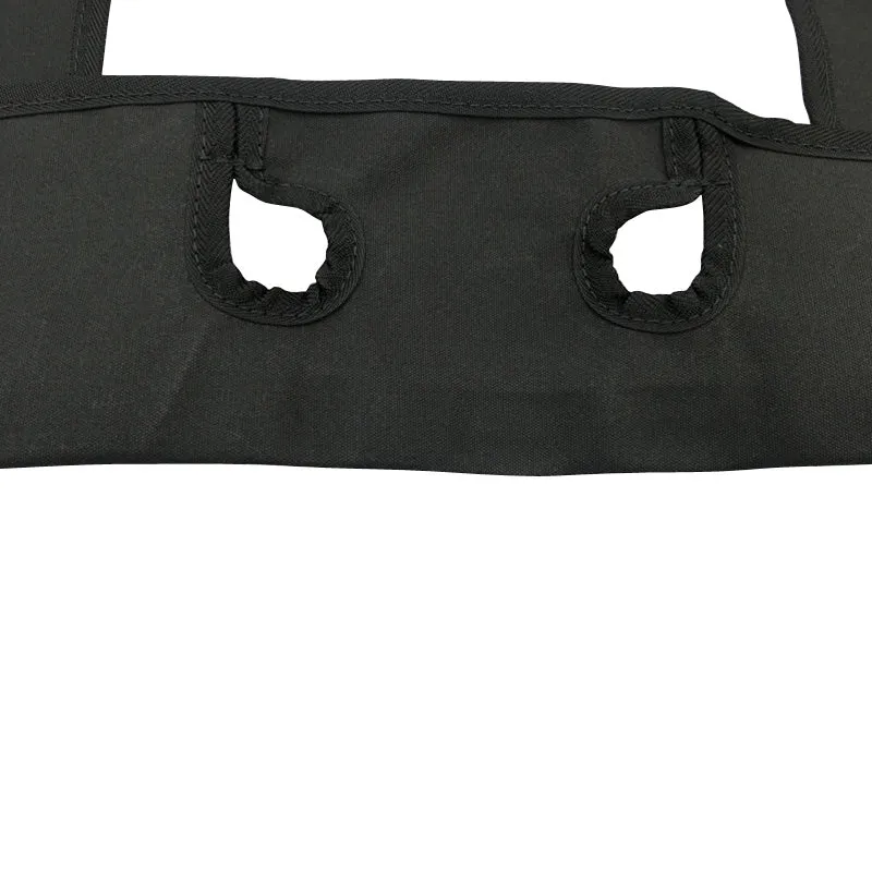 Black Duck Canvas Seat Covers Grammer MSG12 and MSG 20 seats with Short Back Black