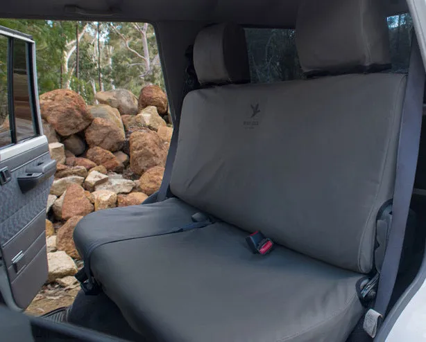 Black Duck Canvas Seat Covers National 2000 Standard Plus Series Grey