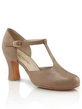 Capezio Closed Toe T-Strap Character Shoe