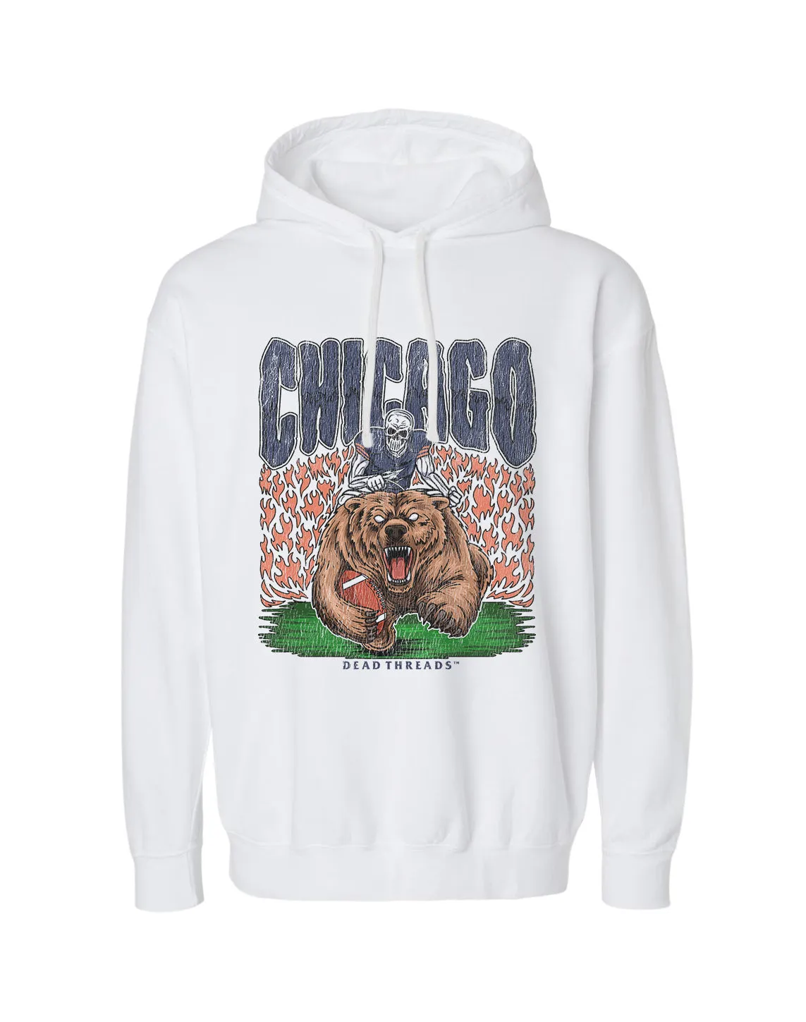 CHICAGO FOOTBALL v1 - LIGHTWEIGHT HOODIE