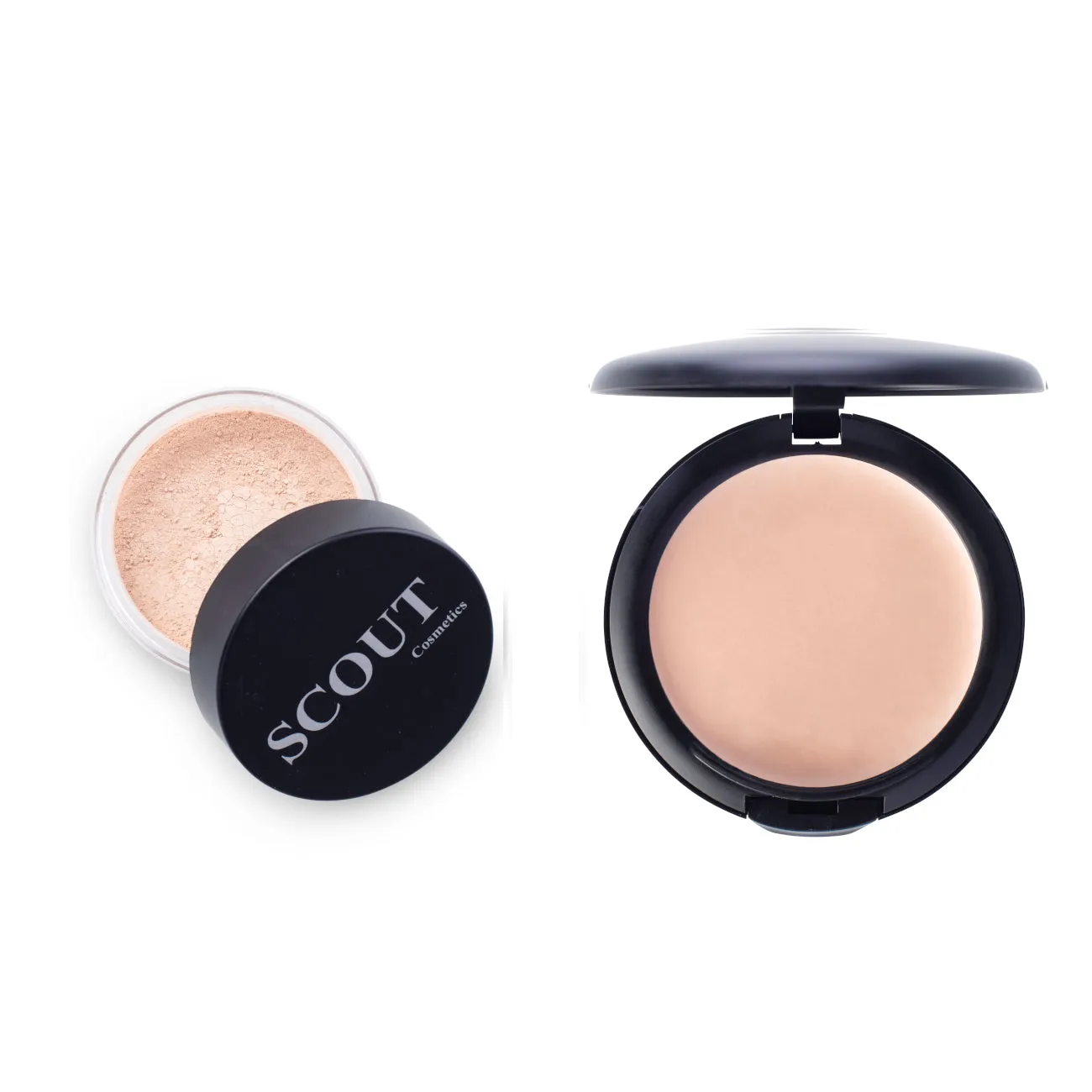 Creme & Powder Foundation Set for Dry & Normal Skin