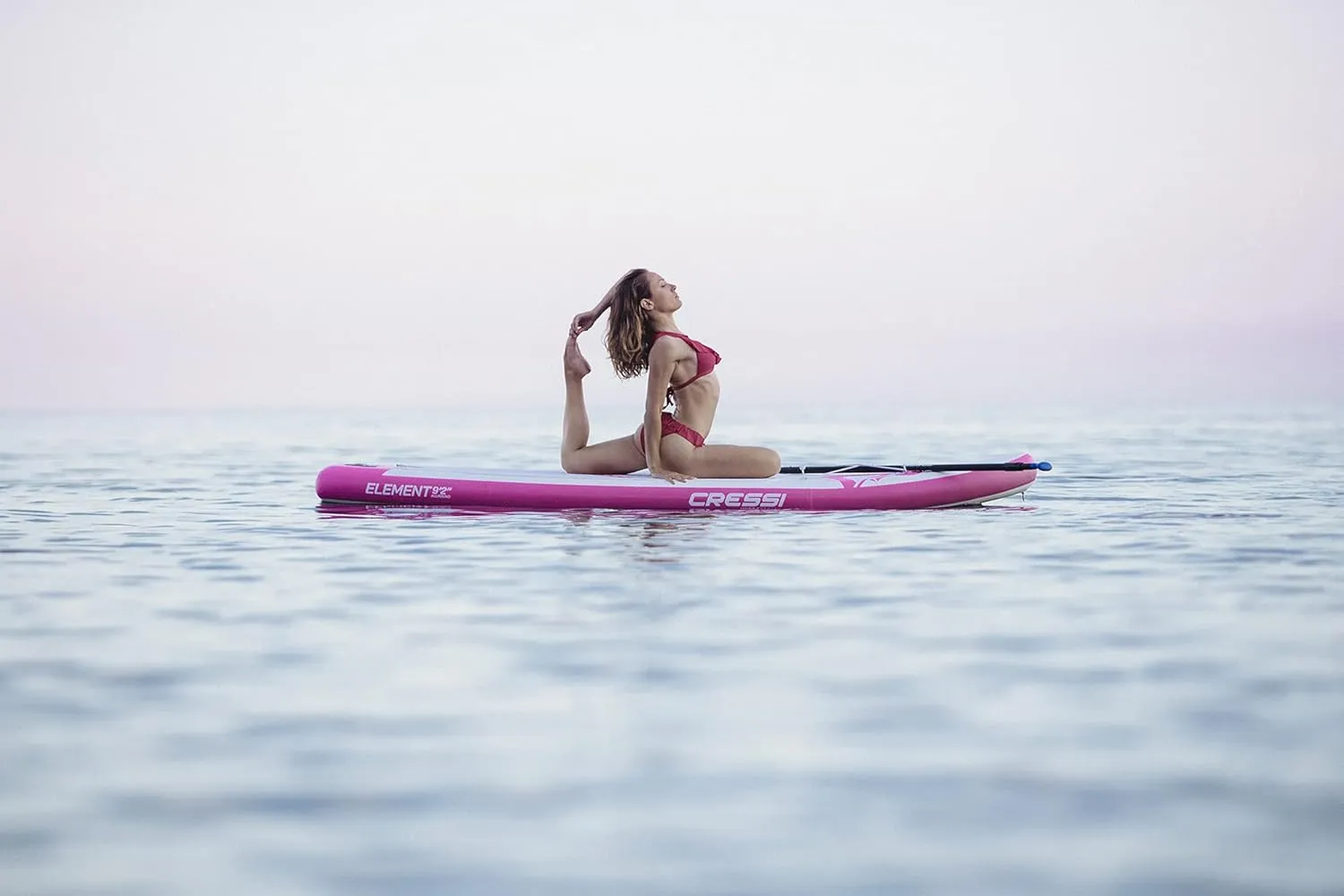 Cressi Inflatable Stand Up Paddle Board Set - Pump, Paddle, Backpack, included - Double Wall Construction - Different Sizes - Up to 264 lb Load - Element: Designed in Italy by Cressi
