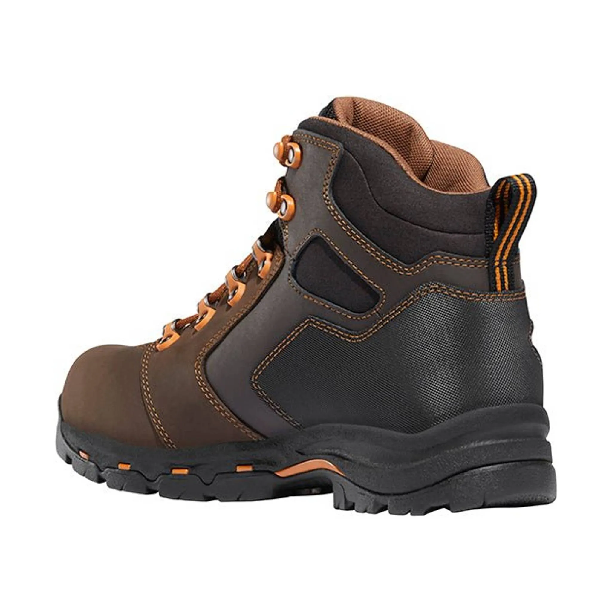 Danner Men's 4.5 Inch Vicious Non-Metallic Toe Work Boot - Brown/Orange