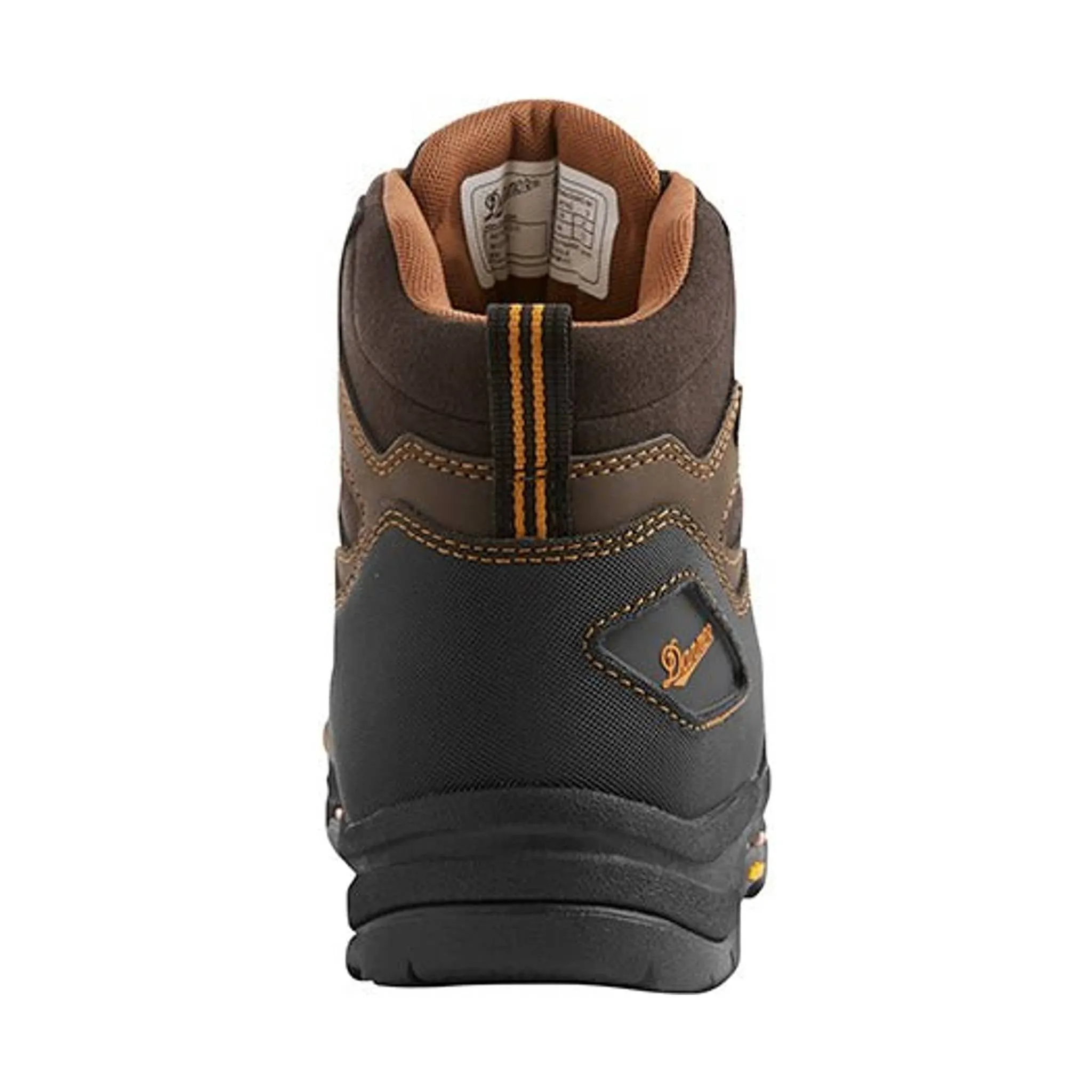Danner Men's 4.5 Inch Vicious Non-Metallic Toe Work Boot - Brown/Orange
