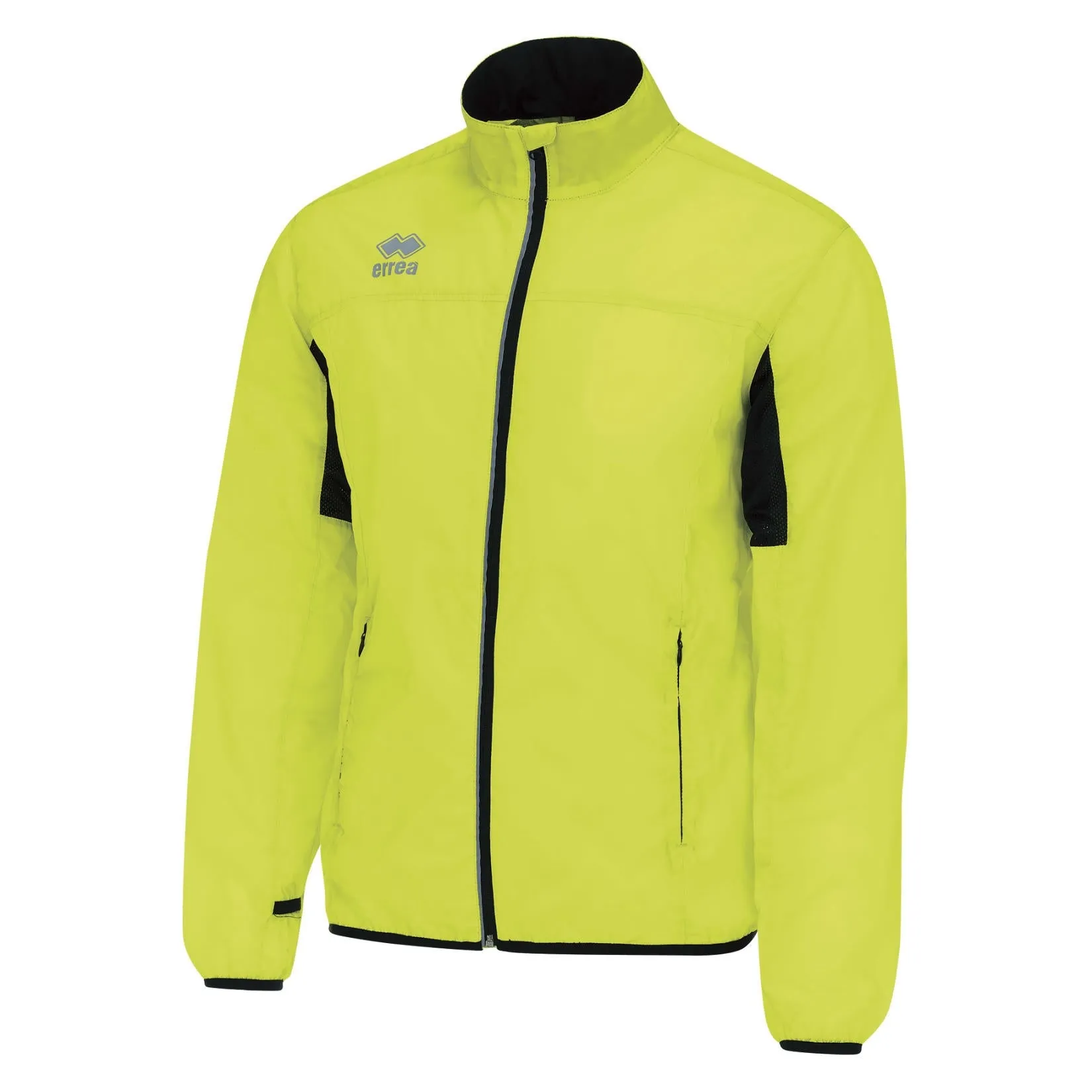 Errea Dwyn Jacket Yellow Fluo/Black