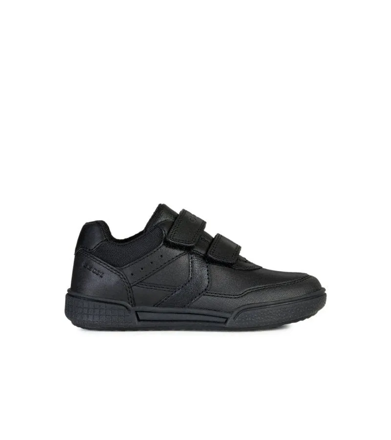 Geox Junior Boys Leather School Shoe Poseido J02BCA