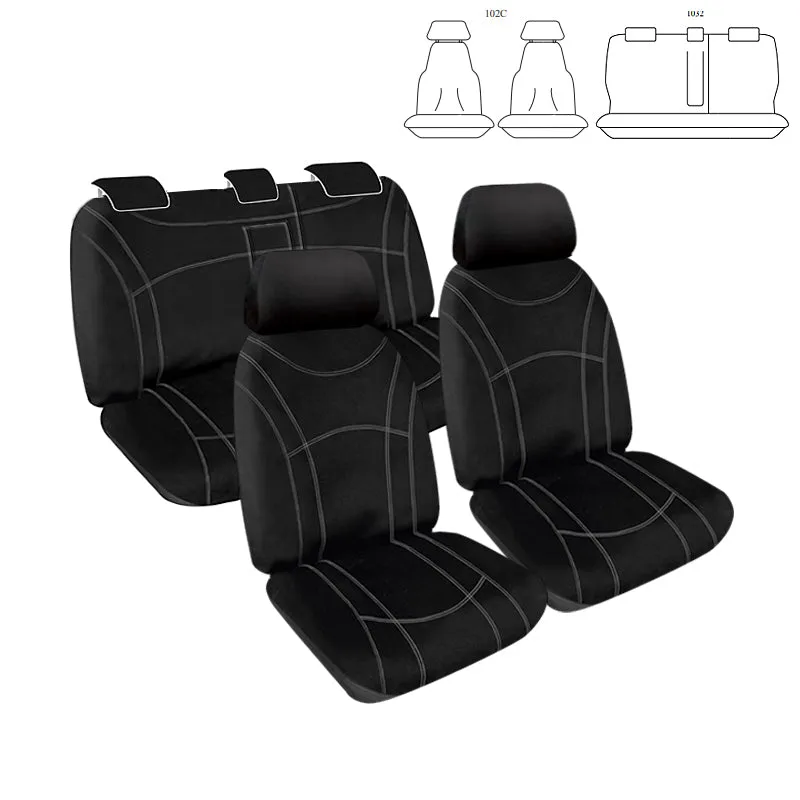 Getaway Neoprene Seat Covers Suits Kia Cerato S/Si/Sli Sport Hatch (YD) 2013-2018 Waterproof