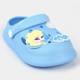 GIRLS CLOGS NON-SLIP SLIPPER-BLUE
