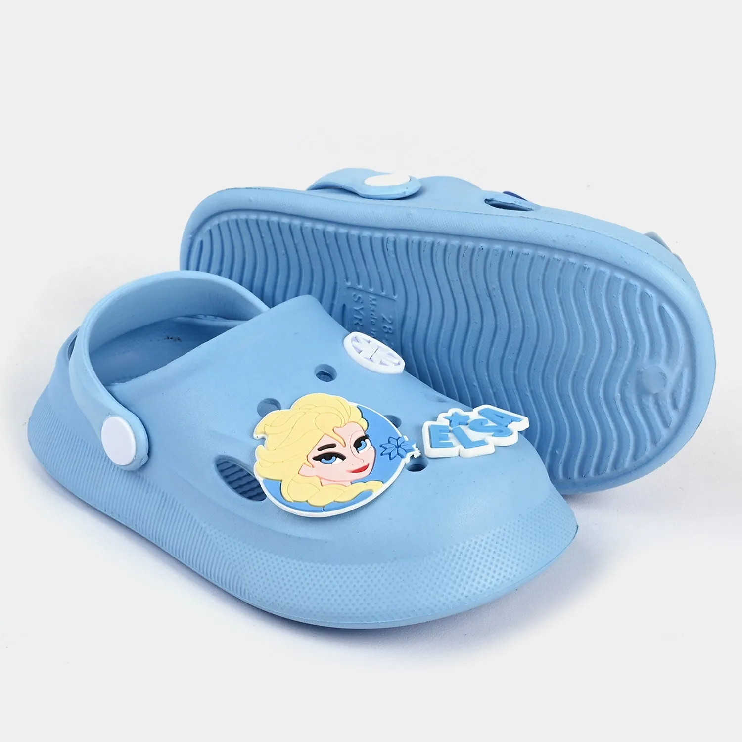 GIRLS CLOGS NON-SLIP SLIPPER-BLUE