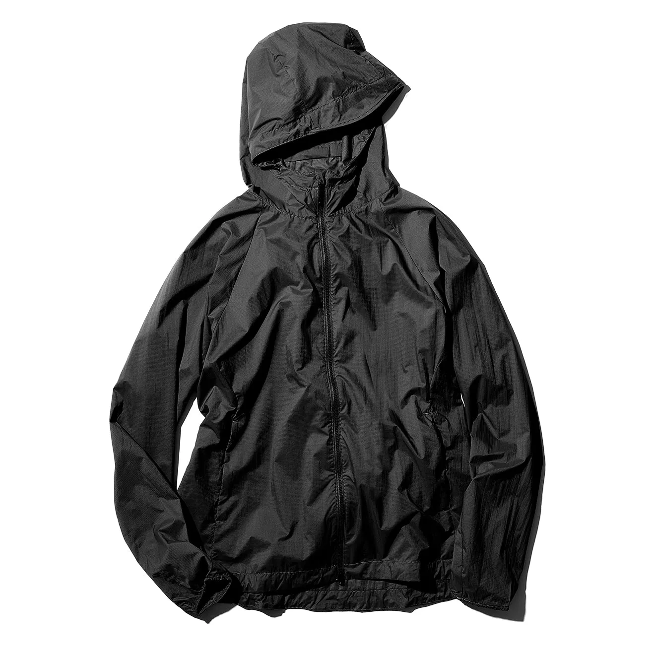 Goldwin Double Weave Gill Vent Hoodie Black