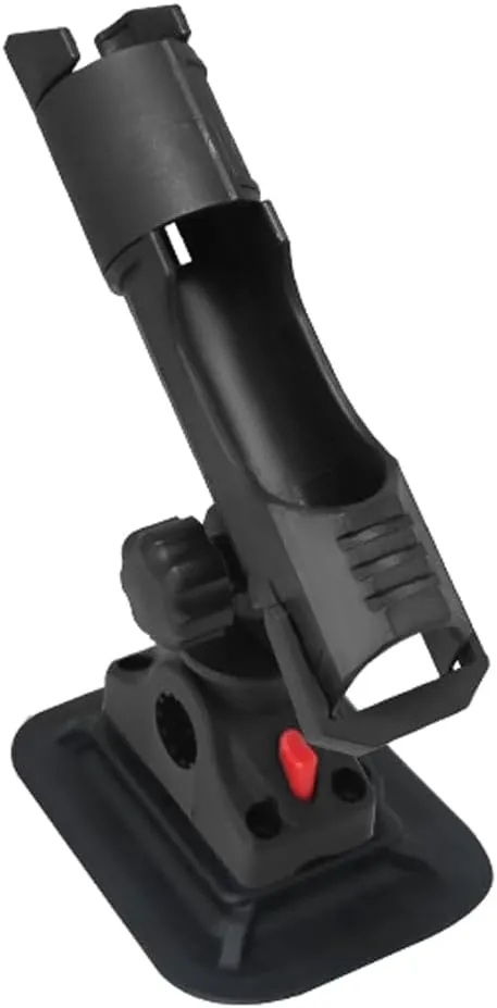 Inflatable Boat Fishing Accessory Dinghy Raft Fishing Tool Fishing Rod Holder Canoes Kayak Fishing Rod Fixer Angle Adjustable Fishing Rod Bracket