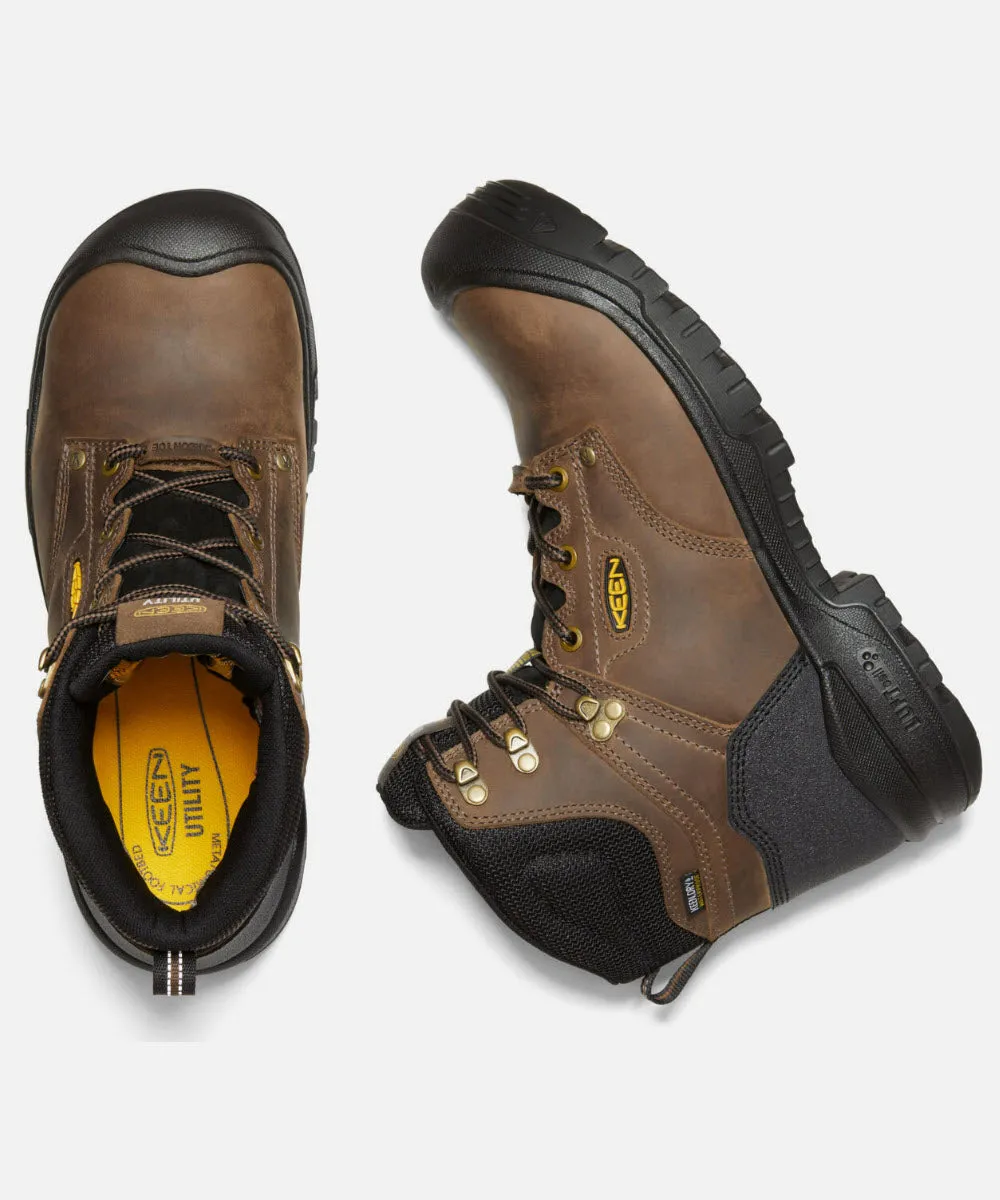 Keen Independence Insulated Safety Toe Work Boots - Dark Earth