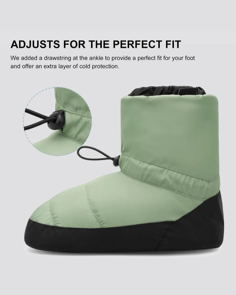Kids Ballet Booties | Dance Shoes for Warm Up