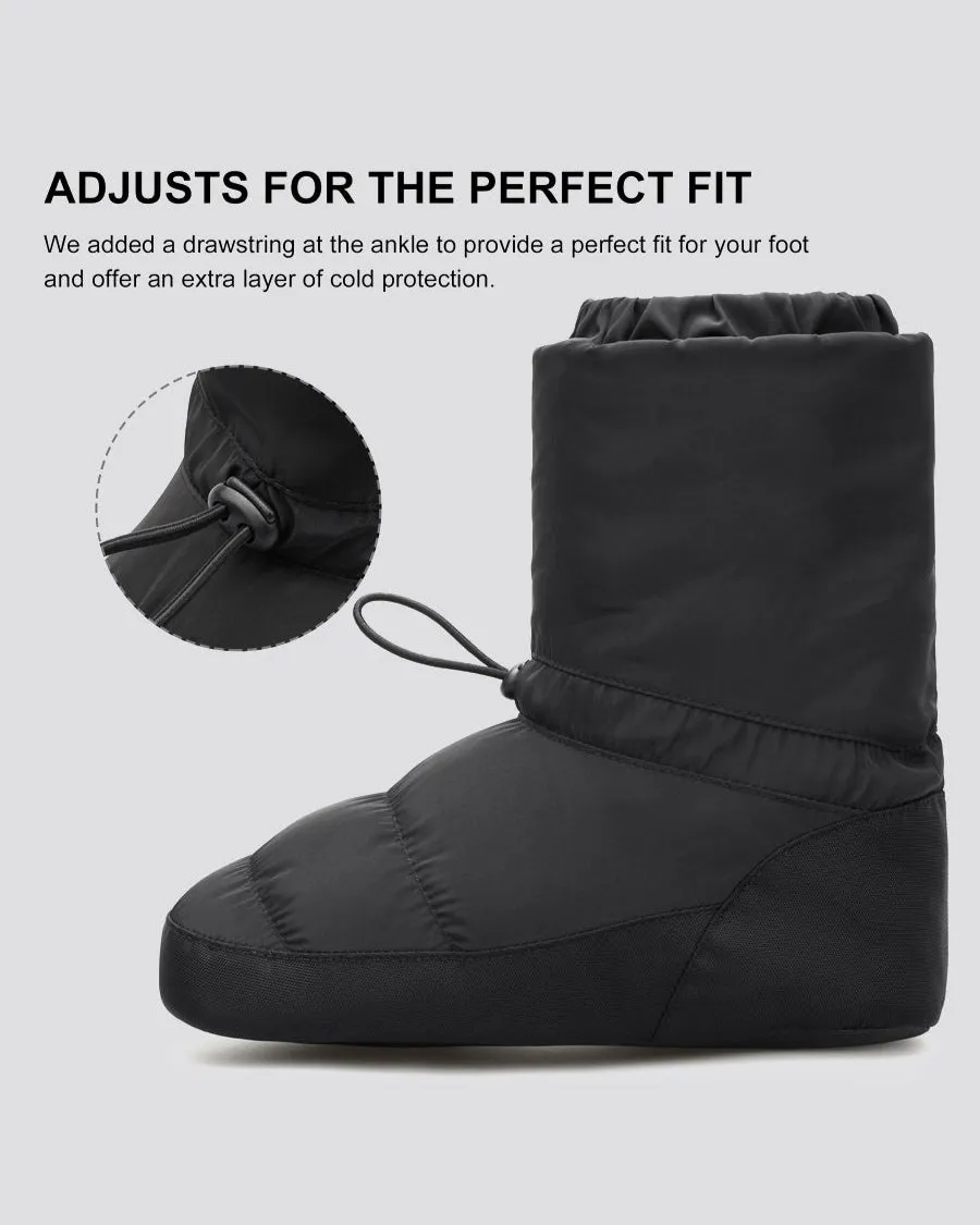 Kids Ballet Booties | Dance Shoes for Warm Up