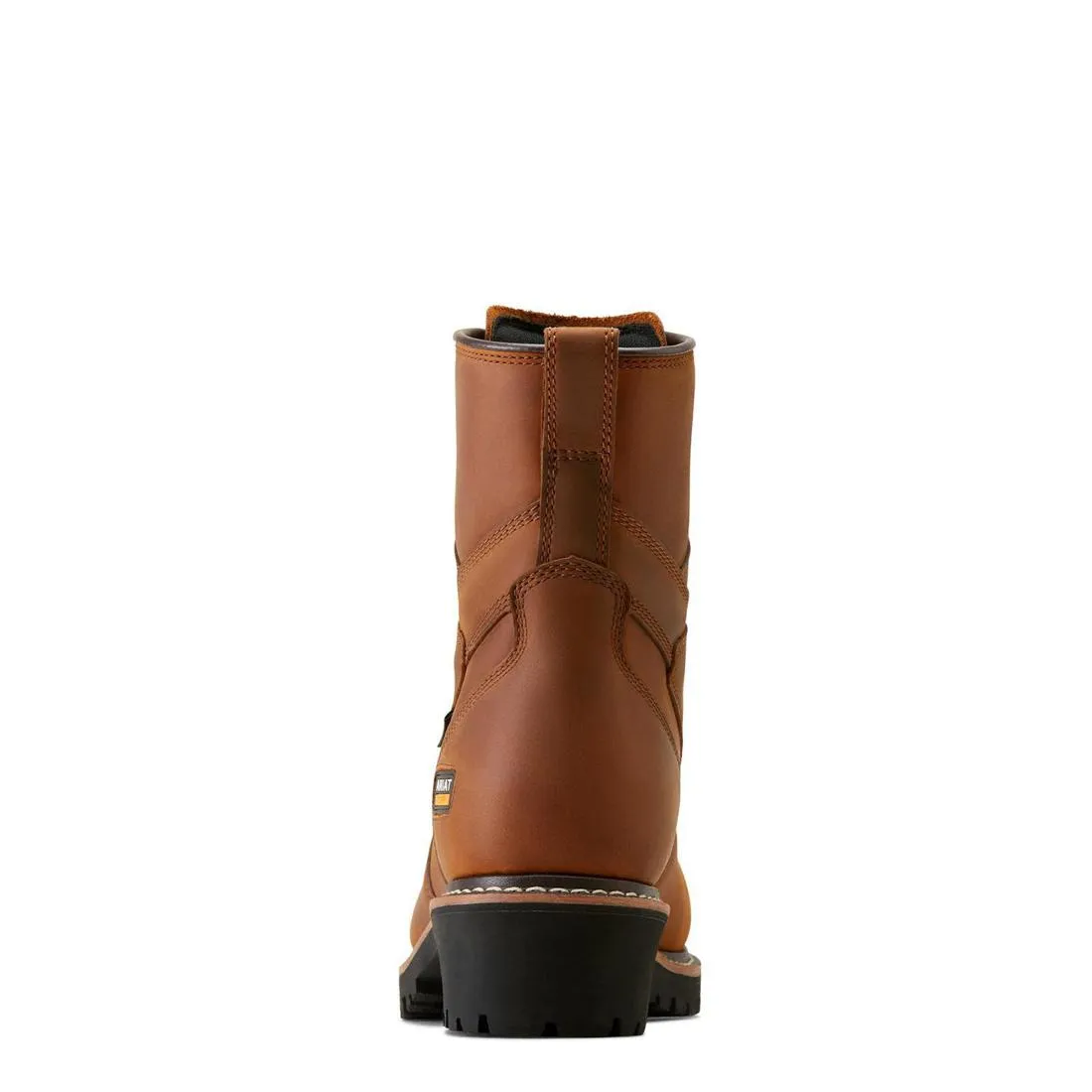 Logger Shock Shield Composite-Toe Waterproof Work Boot Copper Brown