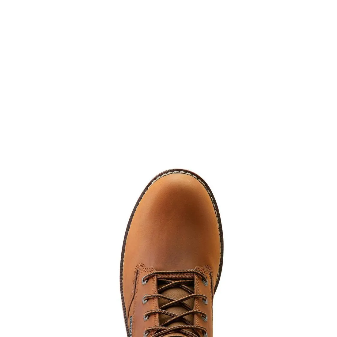 Logger Shock Shield Composite-Toe Waterproof Work Boot Copper Brown