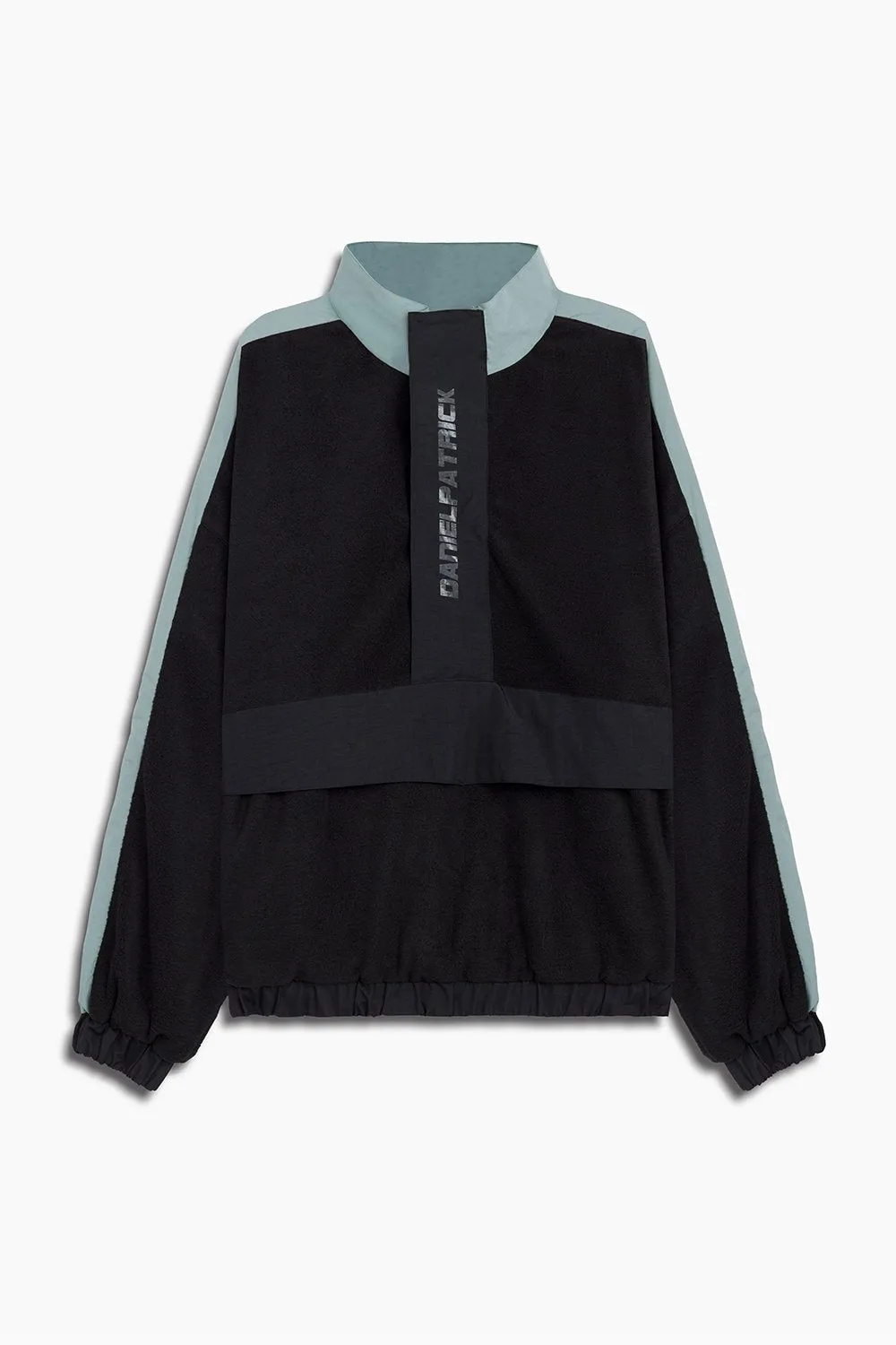 M93 anorak / black   sea foam