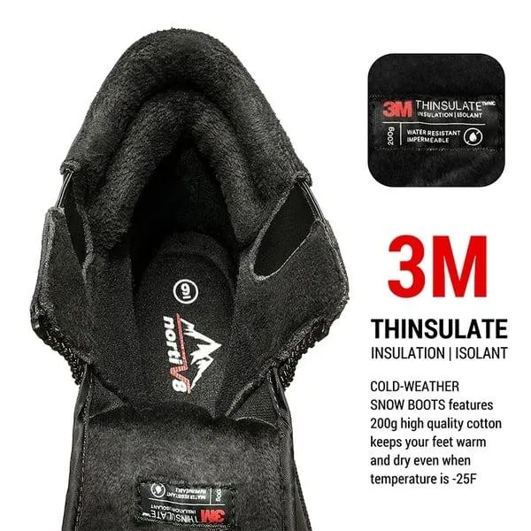 Men's Waterproof Non-Slip Snow Boots