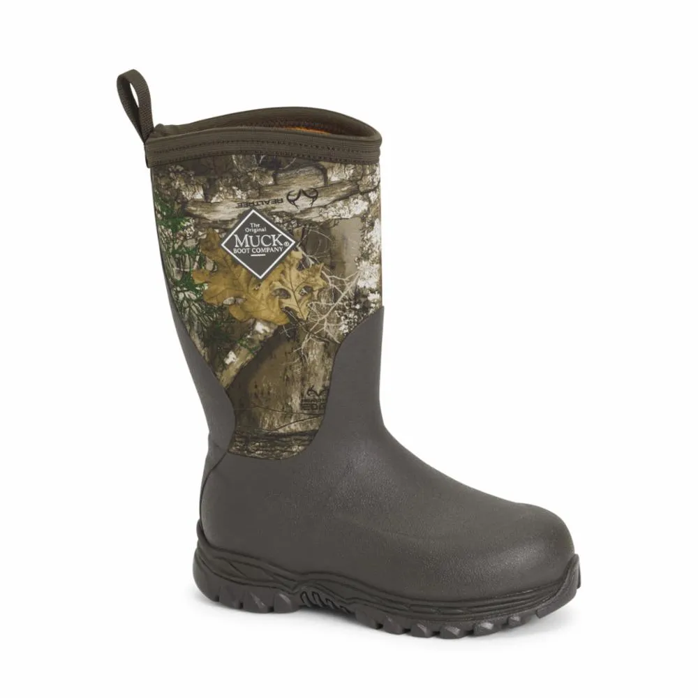 Muck Footwear Kids RUGGED II BROWN/REALTREEEDGE