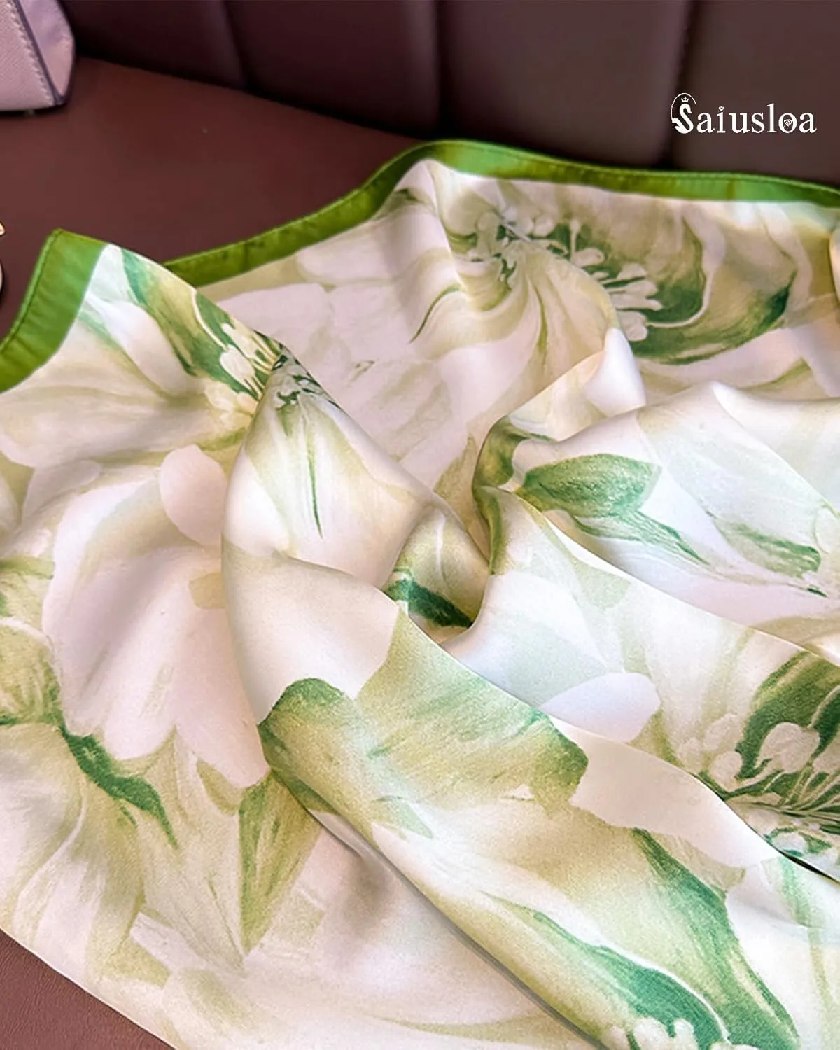 Neck Scarf For Womens Silky Head Scarves Hair Bandanas Square Scarf Fashion Accessories lightweight