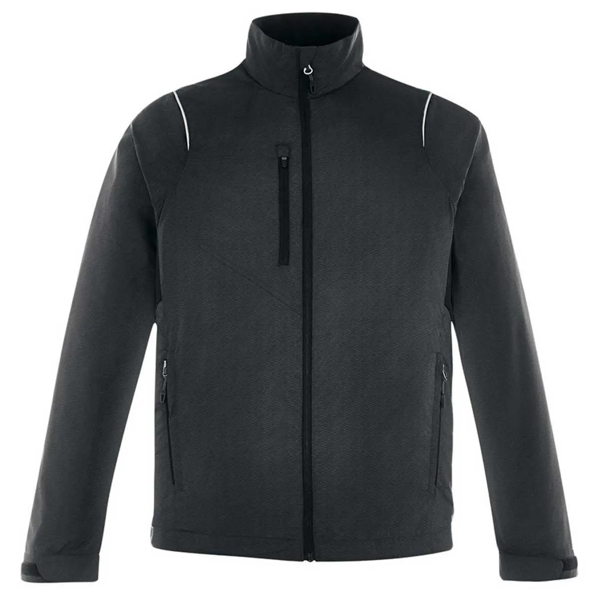 North End Men's Carbon Sustain Lightweight Dobby Jacket with Print